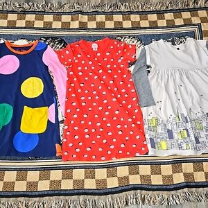 Lot of girls dresses Hanna Andersson TEA & Mini Boden 7/8 cotton 💖 i4